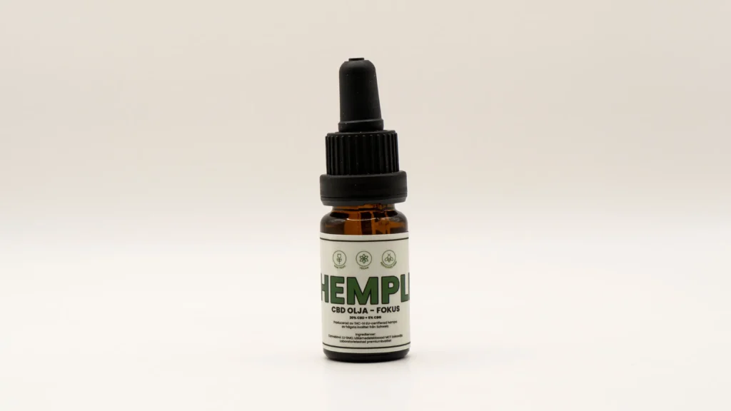 CBD Olja + CBG – 25% | Fokus – Produktvideo