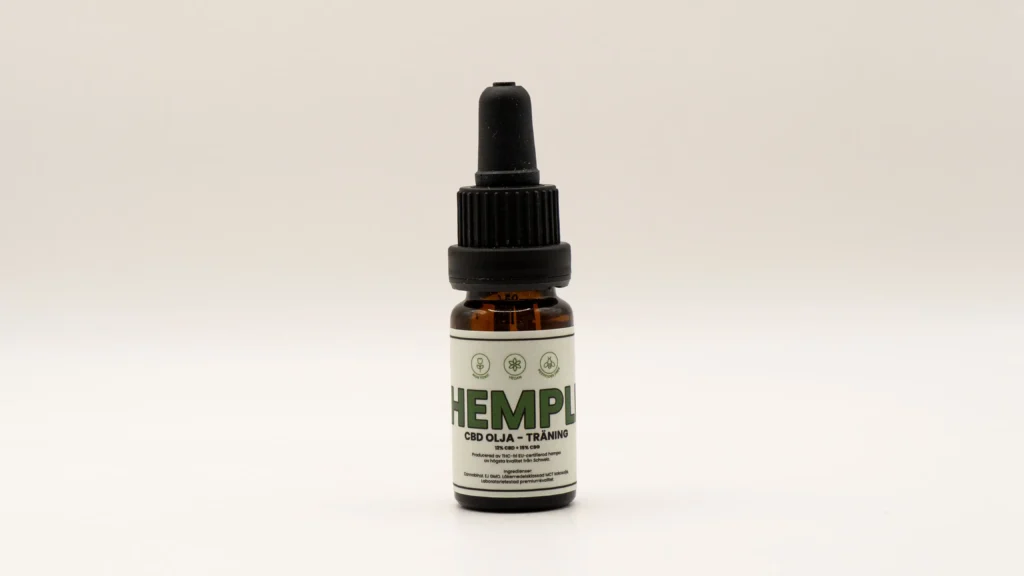 CBD Olja + CBG 30% | Träning – Produktvideo