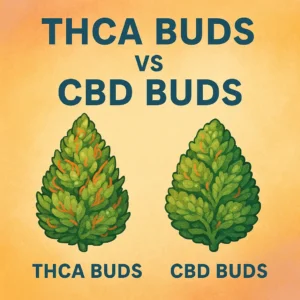 THCA Buds vs CBD buds - Vad är skillnaden?