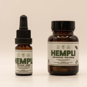 50mg CBD och olja för sömn och avslappning