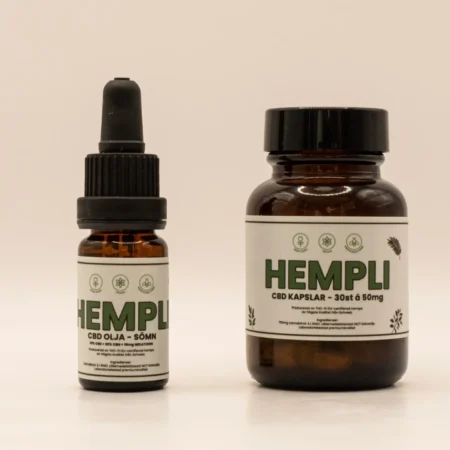 50mg CBD och olja för sömn och avslappning