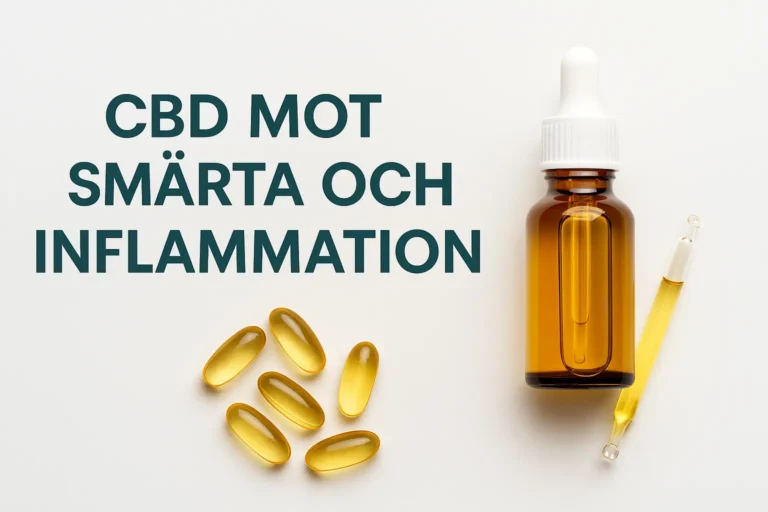 CBD mot smärta och inflammation