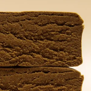 Gold hash closeup