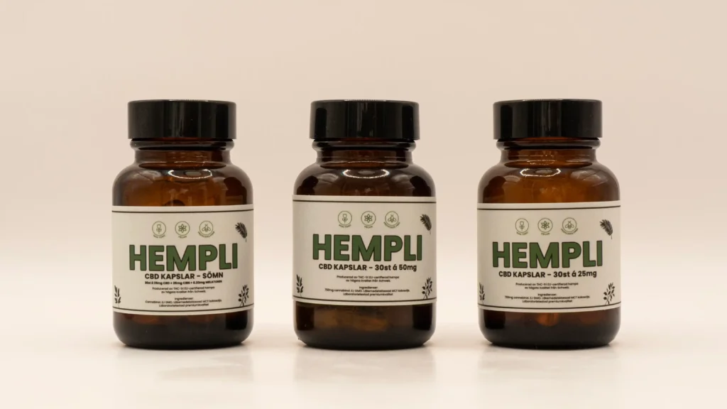 CBD kapslar hos hempli.se