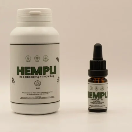 THCV och CBD Gummies och olja