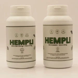 Gummies för avslappning och viktminskning