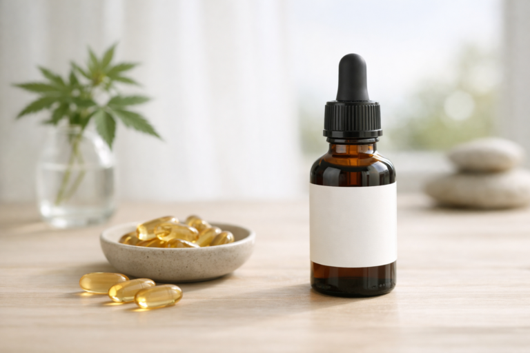 Guide till att läsa en cbd-produktetikett - bloggbild om CBD produktetikett