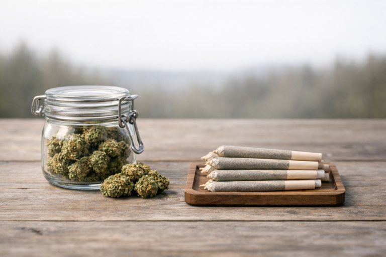 Thca buds eller prerolls – vad skiljer produkterna åt? - bloggbild om THCA buds eller prerolls
