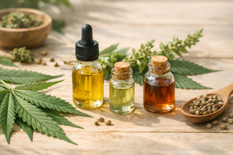 Vad menas med cannabinoider, terpener och hampaextrakt? - bloggbild om cannabinoider och terpener