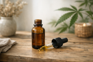 Hur använder man cbd olja på ett enkelt sätt? - bloggbild om använda CBD olja