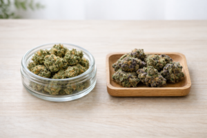 Thca buds eller cbd buds – vad är skillnaden? - bloggbild om THCA buds eller CBD buds