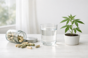 Vad är cbd kapslar och hur används de? - bloggbild om CBD kapslar