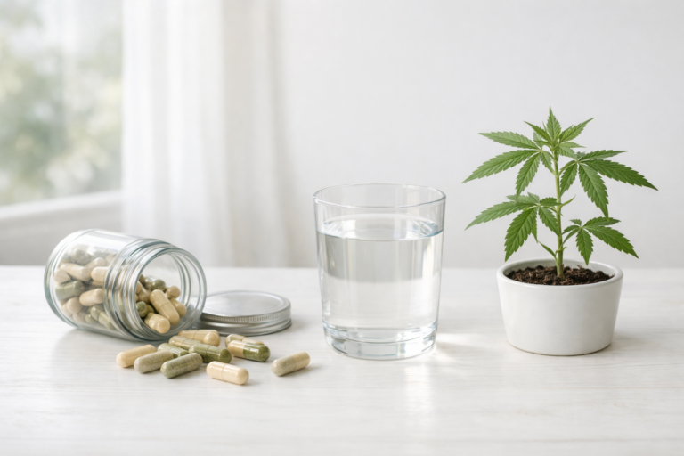 Vad är cbd kapslar och hur används de? - bloggbild om CBD kapslar