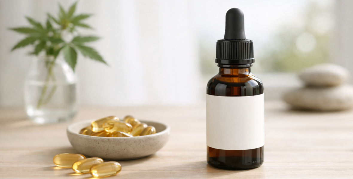Guide till att läsa en cbd-produktetikett - bloggbild om CBD produktetikett