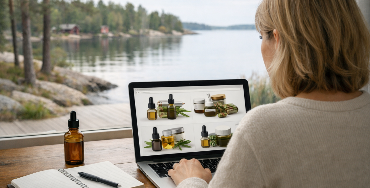 Köpa cbd online: vad du bör tänka på först - bloggbild om köpa CBD online