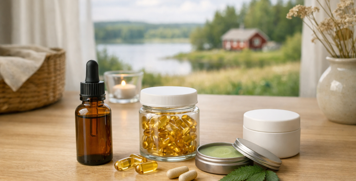 Så väljer du mellan cbd olja, kapslar och andra format - bloggbild om välja mellan CBD format